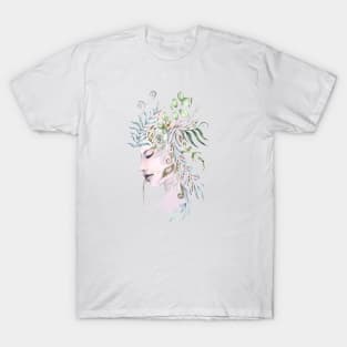 A drawing of Mother Nature T-Shirt